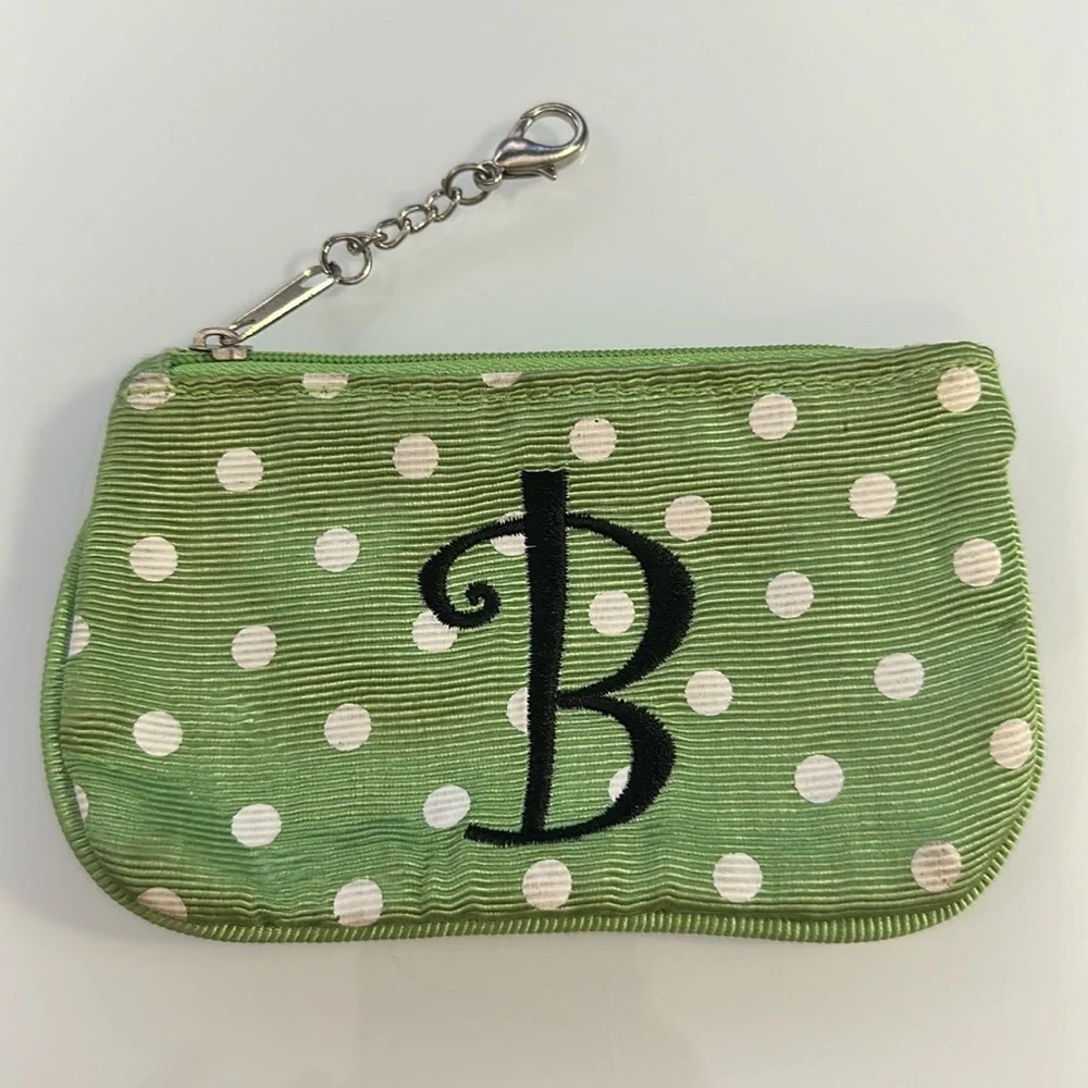 🆓FREE with purchase! B Polka Dot ID Wallet Coin Purse